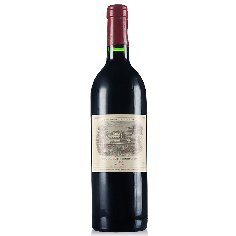 法国红酒 原瓶原装进口红酒 1982年大拉菲 拉菲古堡干红葡萄酒